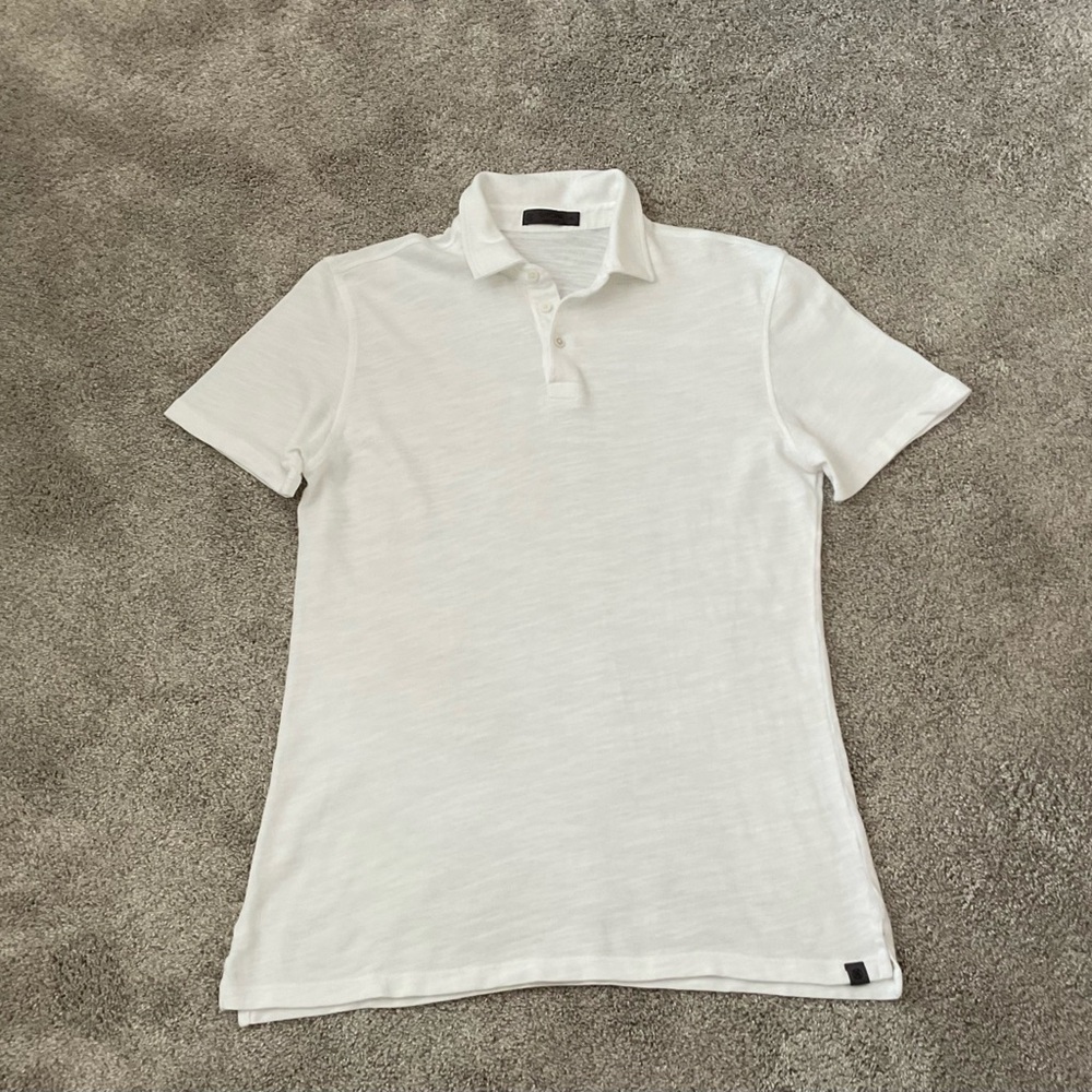 G/FORE Golf Shirt Polo White Large - Picture 2 of 4